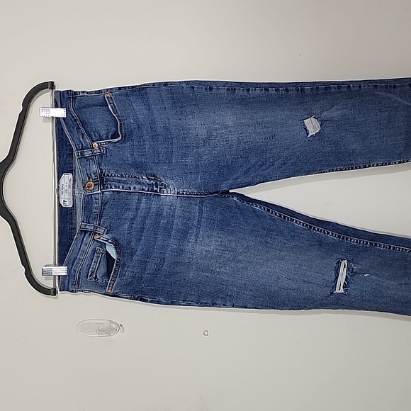 Free People Great Heights Frayed Jeans Size 31 - Picture 2 of 8